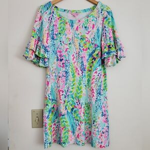 Lilly Pulizer Lula Dress In Catch The Wave